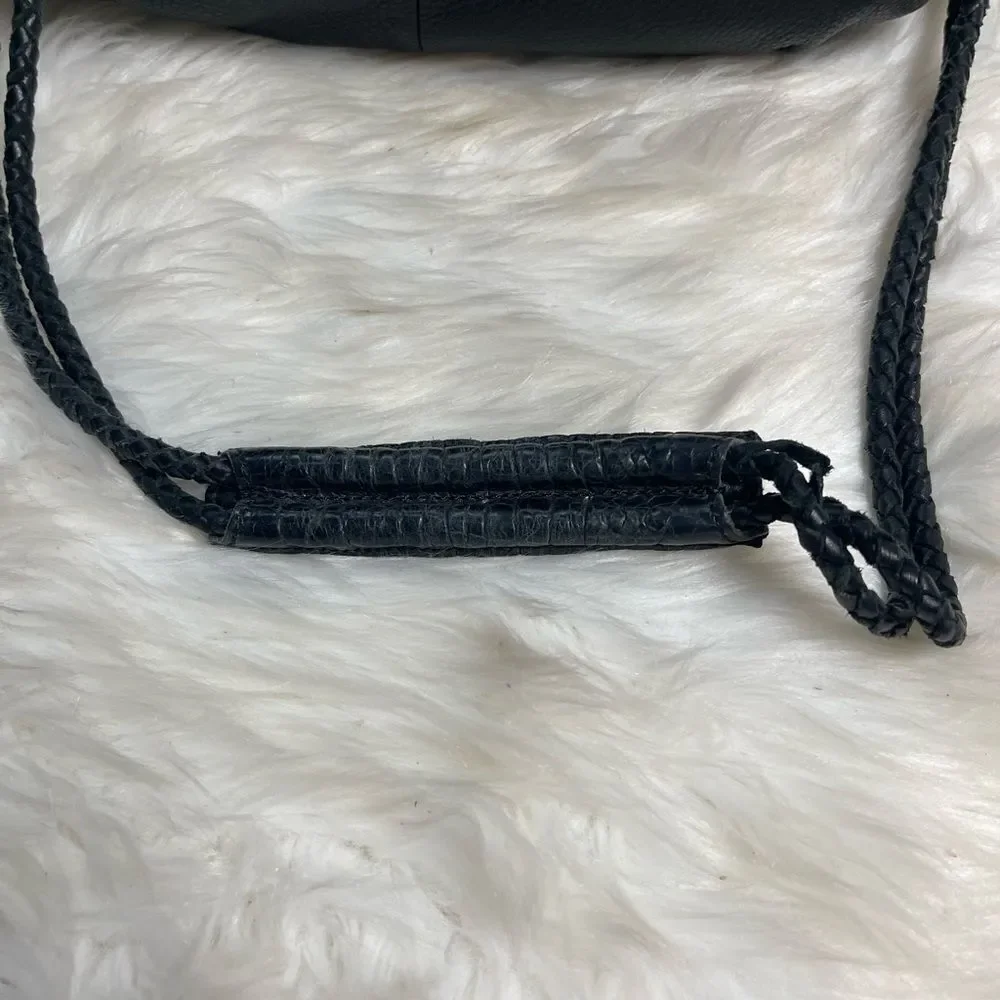 Nixon Soft leather Black Patchwork Hobo shoulder/crossbody medium Bag